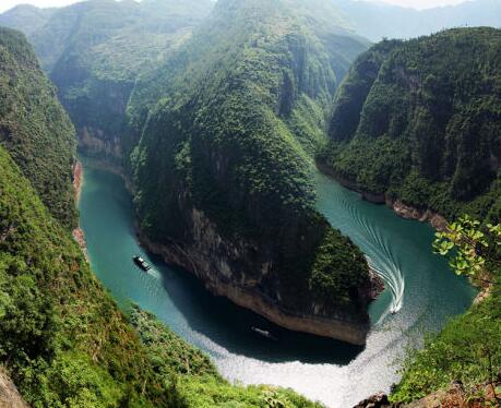 最佳邂逅地点：巫山小三峡、小小三峡