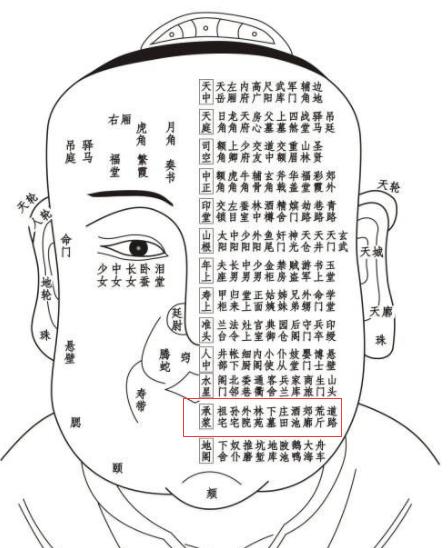 《太清神鉴》面部一百二十部位详解（建议收藏）