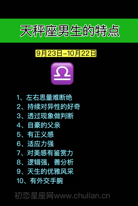 十二星座男生的特点「36图」