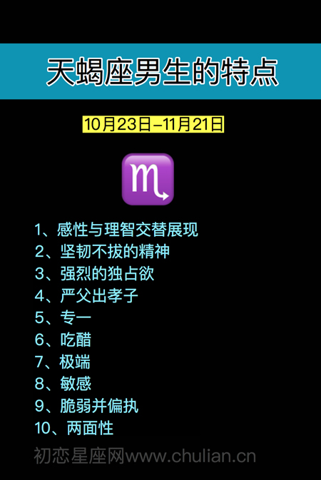 十二星座男生的特点「36图」